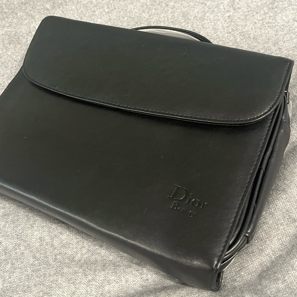 Dior Elegant Black Large Makeup Briefcase (NEW)